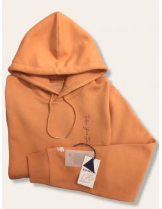 Felpa con cappuccio FYD lato cuore