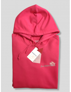 Felpa con cappuccio stampa DWB lato cuore