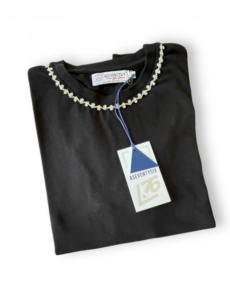 T-shirt donna con Passamaneria