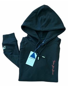 Felpa donna con cappuccio FYD lato cuore