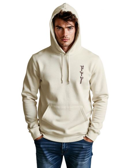 Felpa con cappuccio FYD lato cuore
