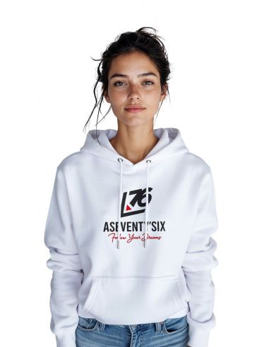 Felpa con cappuccio logo A76
