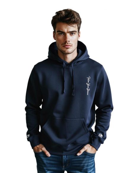 Felpa con cappuccio FYD lato cuore
