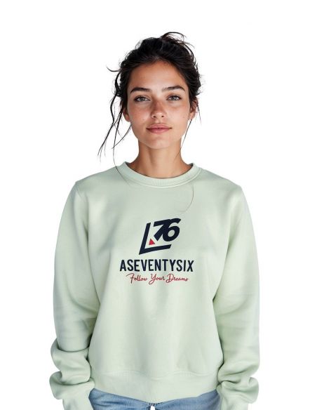 Felpa UNISEX con logo ricamato (Garzata)