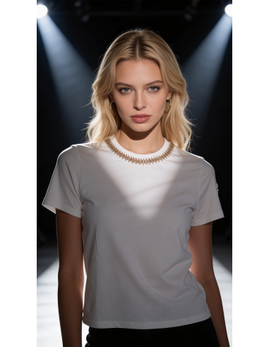 T-shirt donna con Passamaneria
