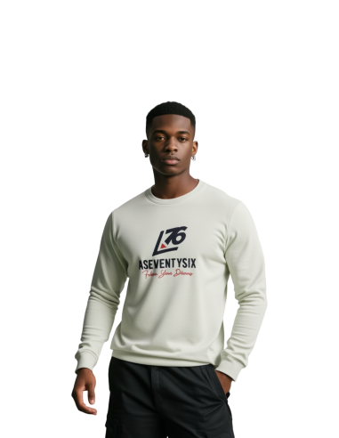 Felpa UNISEX con logo ricamato (Garzata)