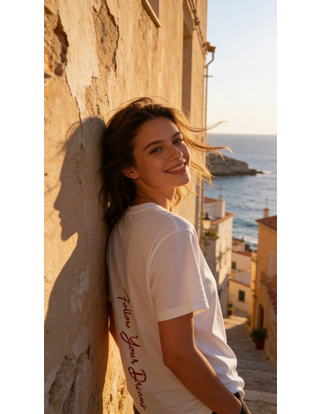 Maglia unisex Follow your Dreams schiena