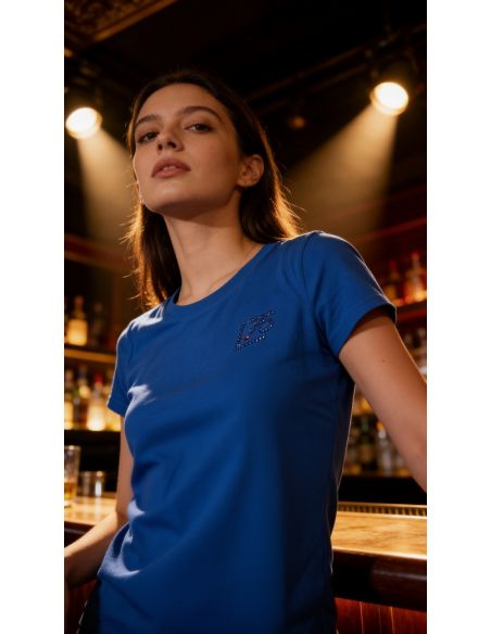 Women's t-shirt with natural crystal logo