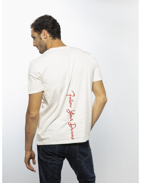 Maglia uomo Follow your Dreams schiena
