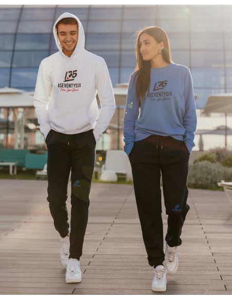 PANTALONI TUTA UNISEX con logo sul ginocchio