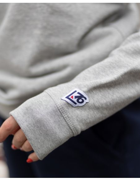 Felpa UNISEX con patch sulla manica sinistra