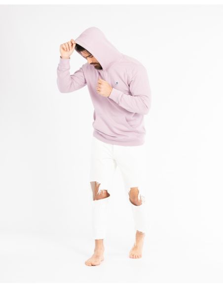 Felpa Vintage con cappuccio VINTAGE con patch lato cuore