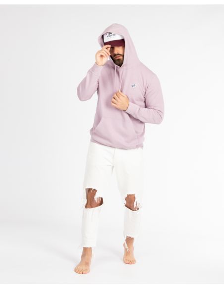 Felpa Vintage con cappuccio VINTAGE con patch lato cuore