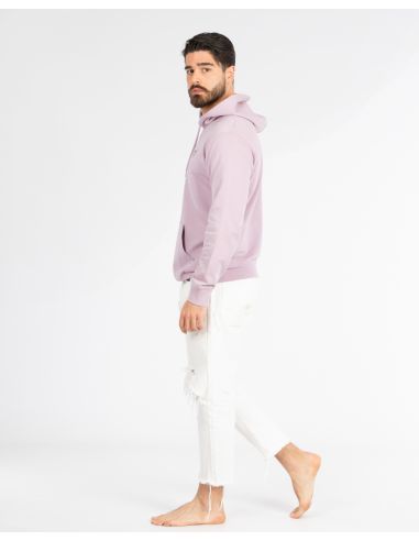 Felpa Vintage con cappuccio VINTAGE con patch...