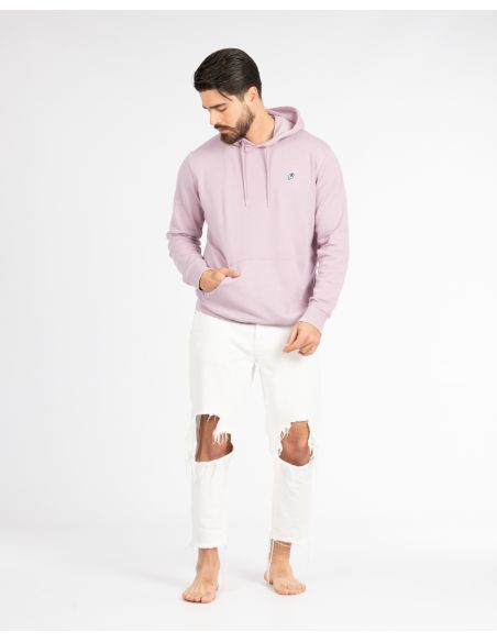 Felpa Vintage con cappuccio VINTAGE con patch lato cuore