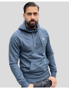 Felpa Uomo con cappuccio e logo lato cuore 2