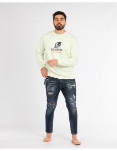 Felpa UNISEX con logo ricamato (Garzata) 2