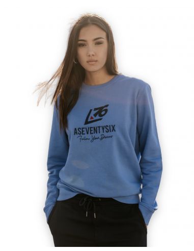 Felpa UNISEX con logo ricamato (Garzata)