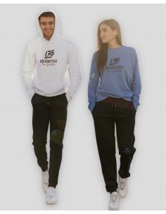 Felpa con cappuccio logo A76 2